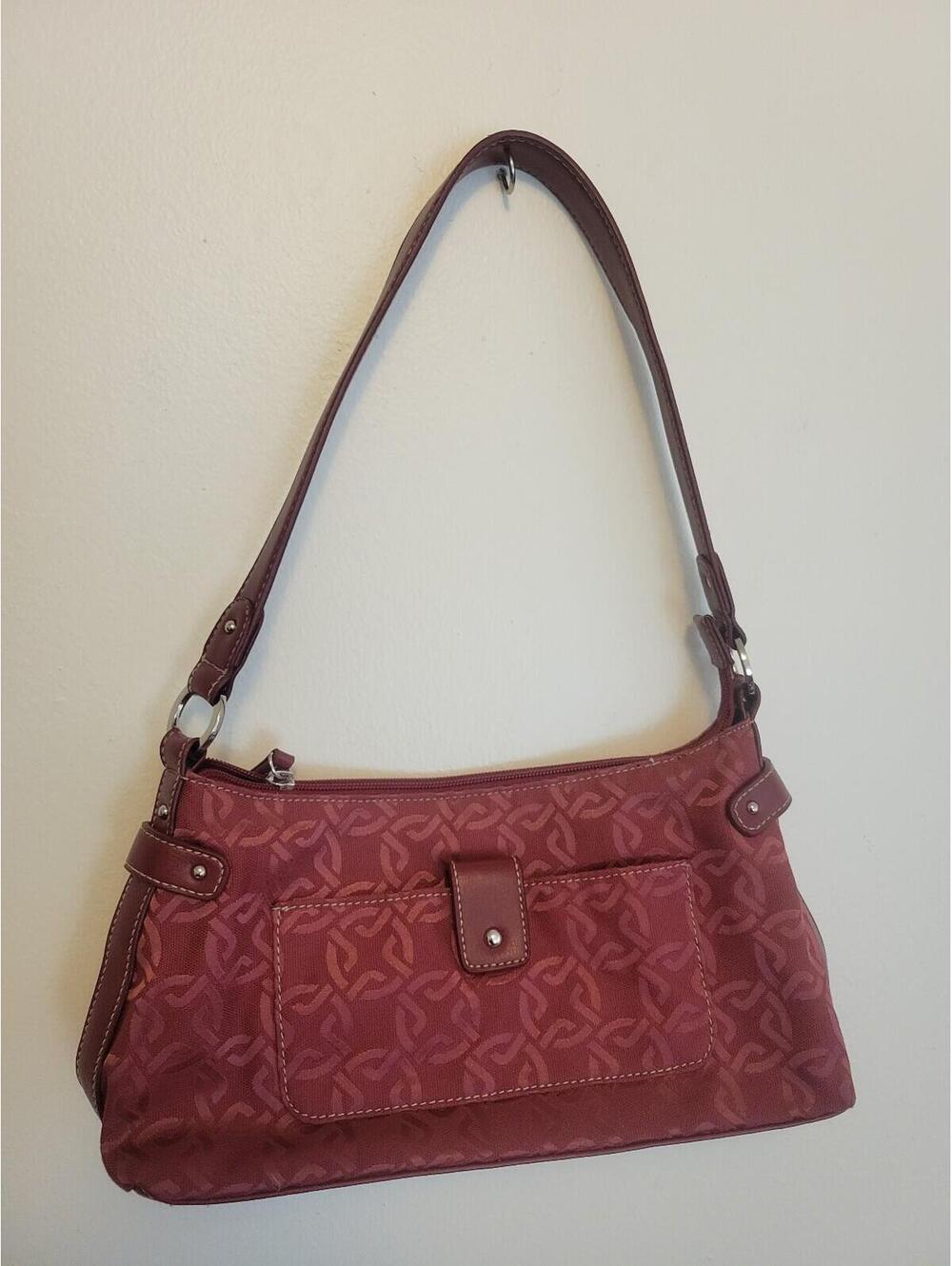Women's Purse East Fifth Hand Bag Burgundy 12x6